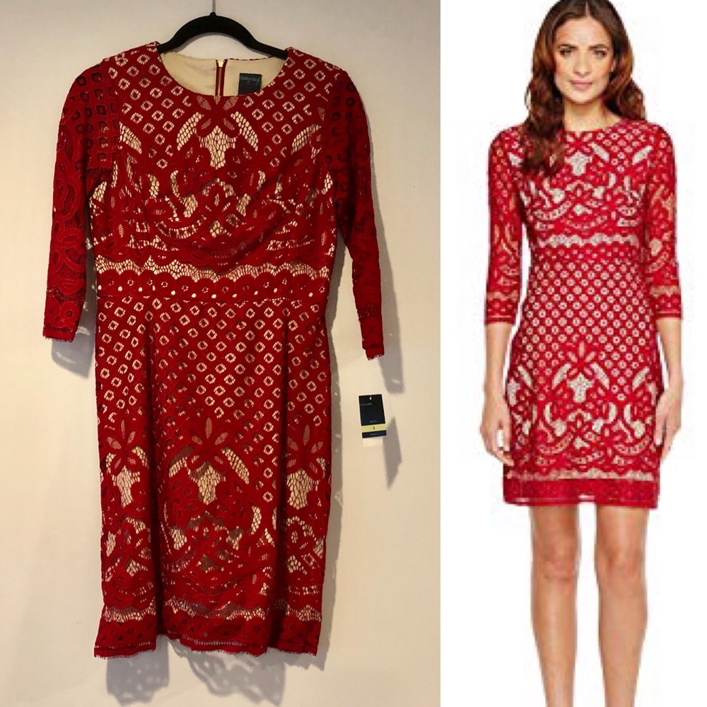 Red Lace Dress